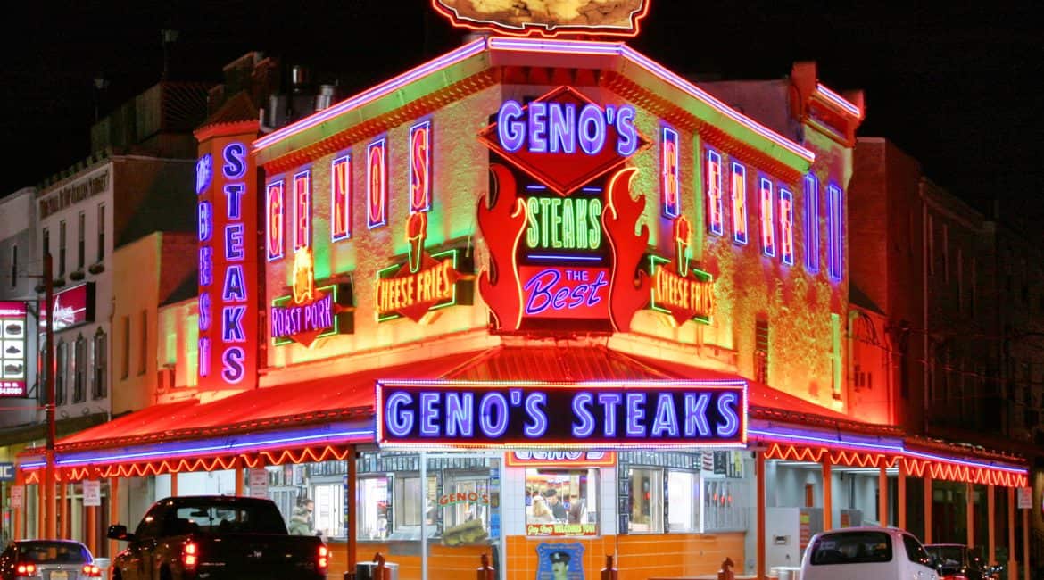 Famous Philly Cheesesteaks from Geno's