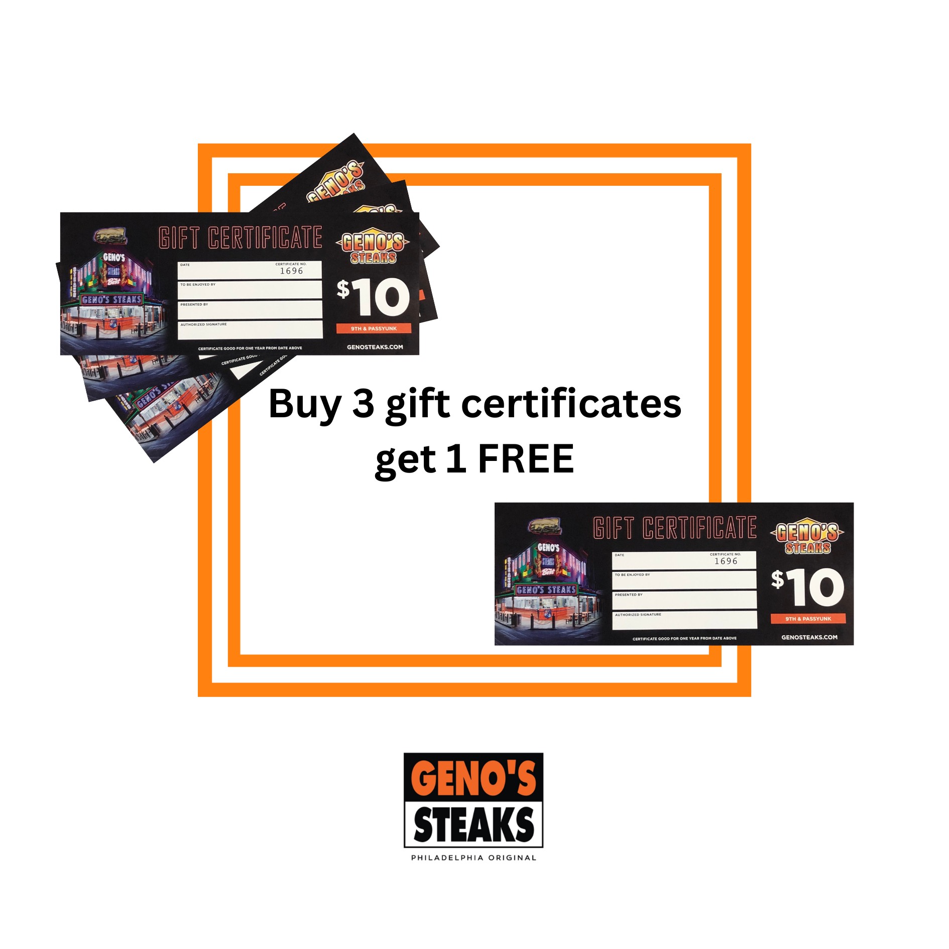 $10 Gift Certificate